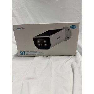 Wansview S1 Solar Security Camera 2K 3MP Wire-Free WiFi Outdoor IP65 Waterproof